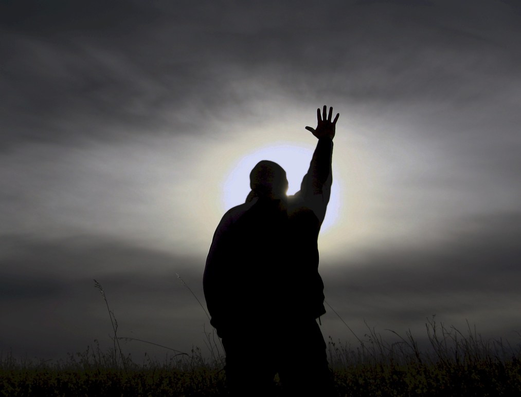Man Praying image from Google image search